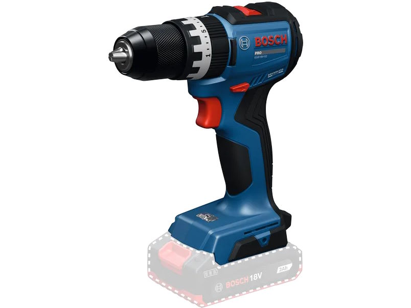 Máy vặn vít pin 18V 70Nm Bosch GSB 18V-52 tốc độ 500-1900 vòng/phút 06019S01K9