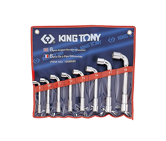 Bộ cờ lê tuýp 8 chiếc 8-19mm Kingtony 1808MR