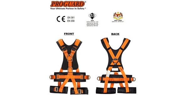 Cấu tạo dây an toàn toàn thân Proguard S718-OB