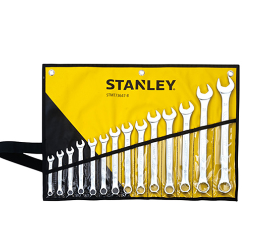 Bộ cờ lê đầu tròng đầu mở 14 chiếc 8-19,22,24mm Stanley STMT73647-8