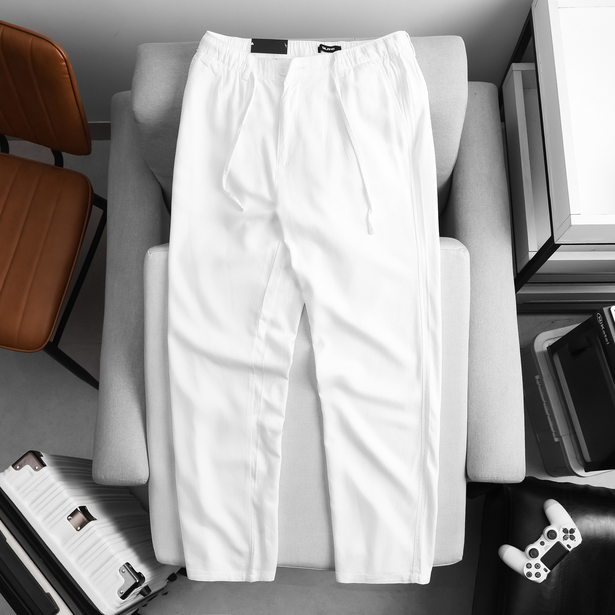Quần dài linen Dilano