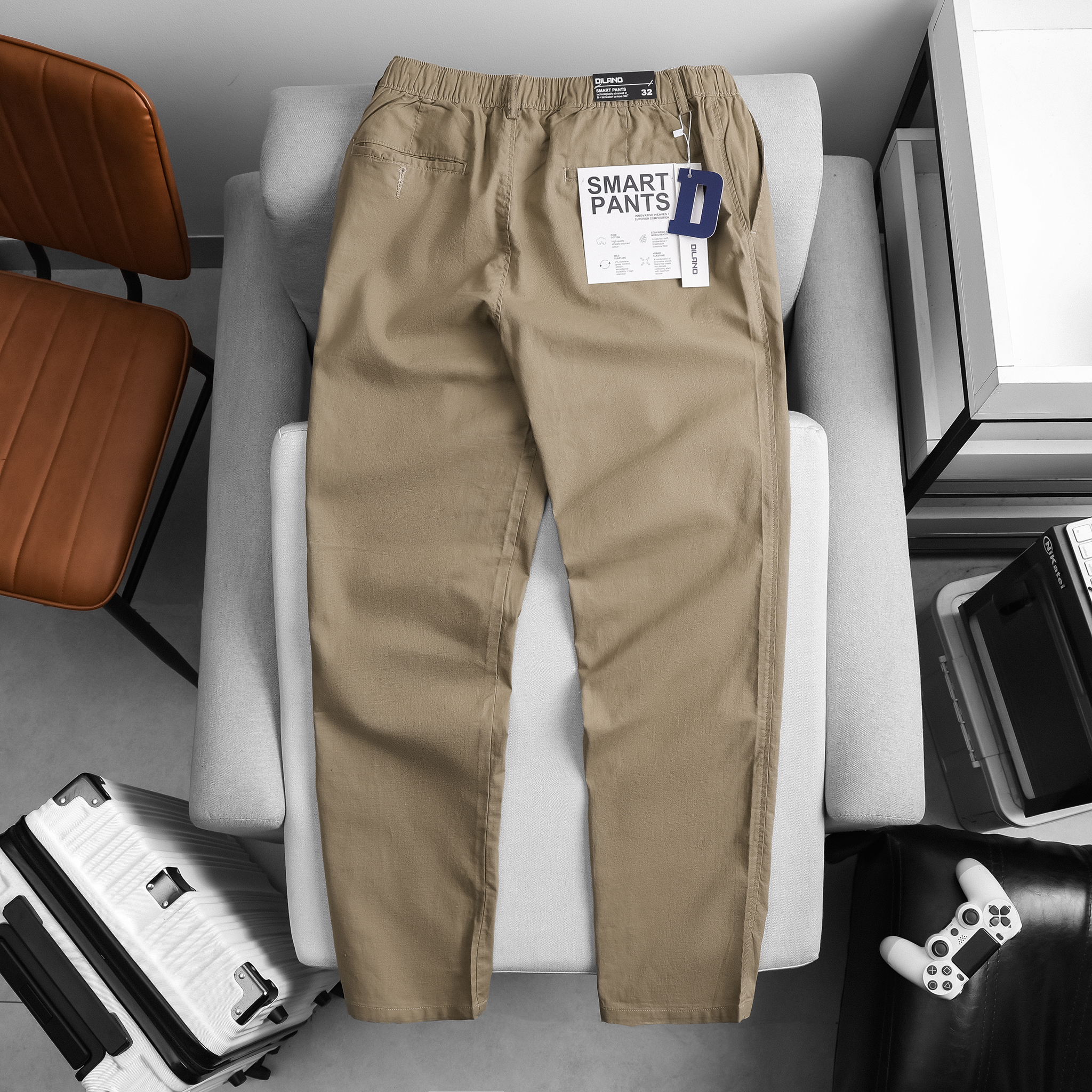 Quần dài linen Dilano
