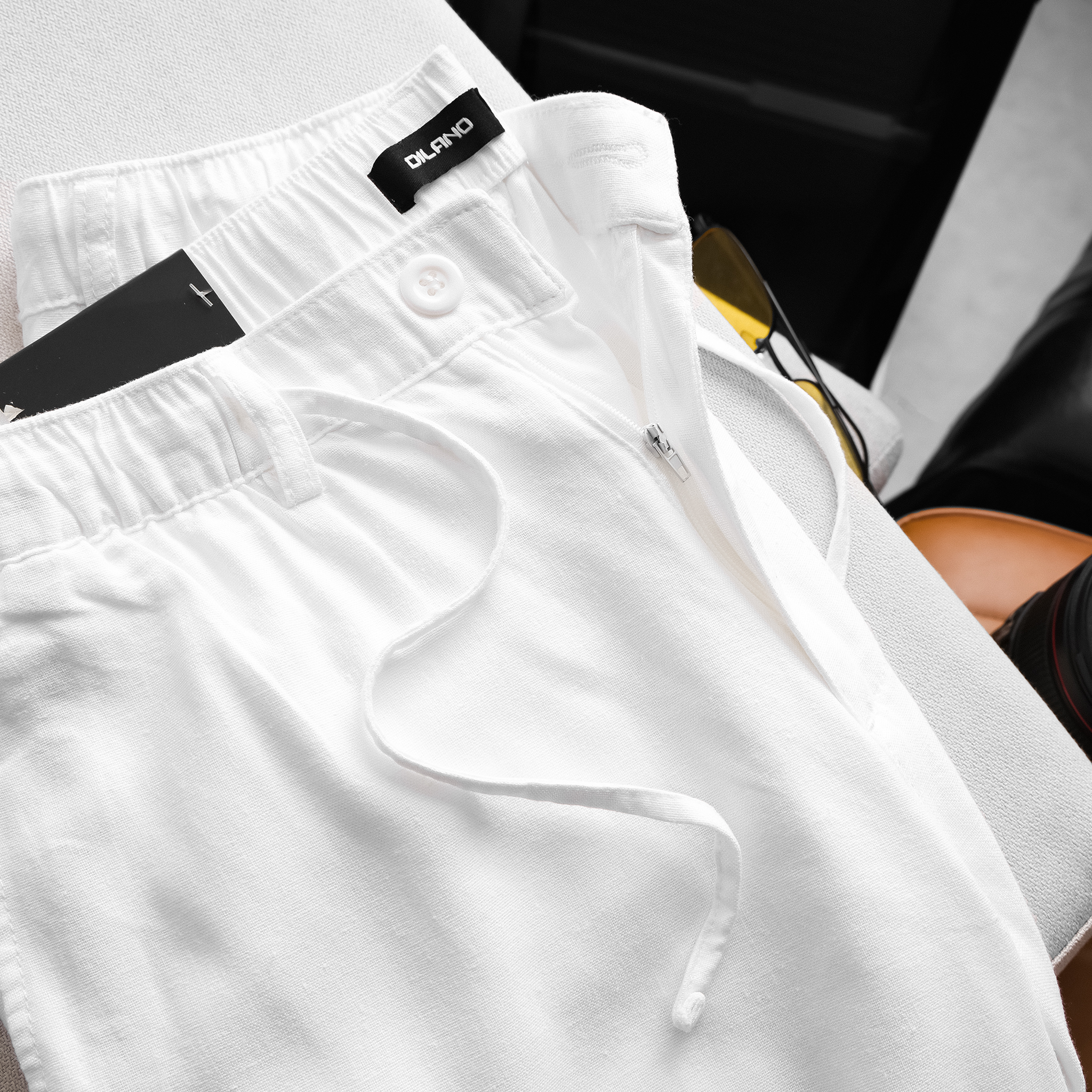 Quần dài linen Dilano