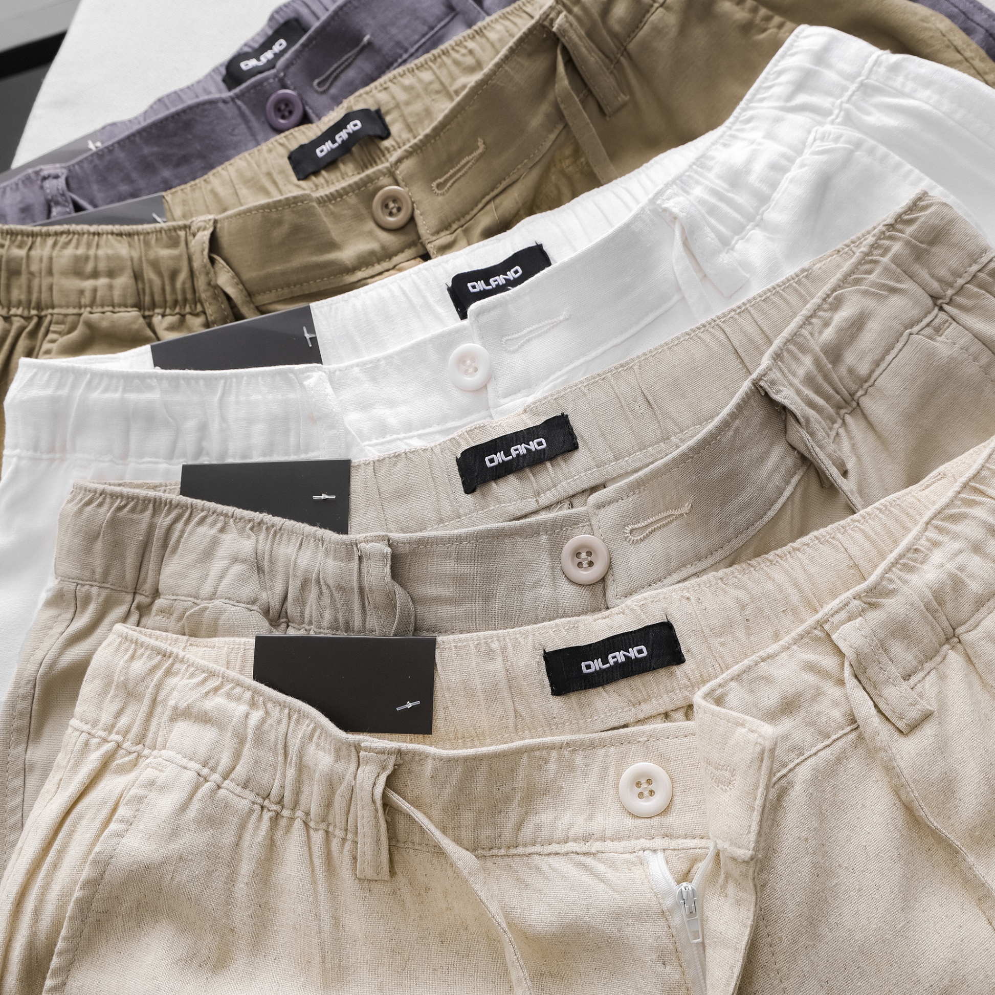 Quần dài linen Dilano