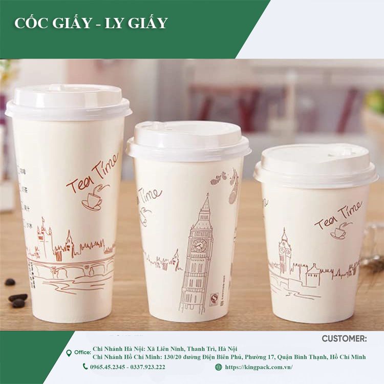 In cốc giấy giá rẻ tại Hà Nội