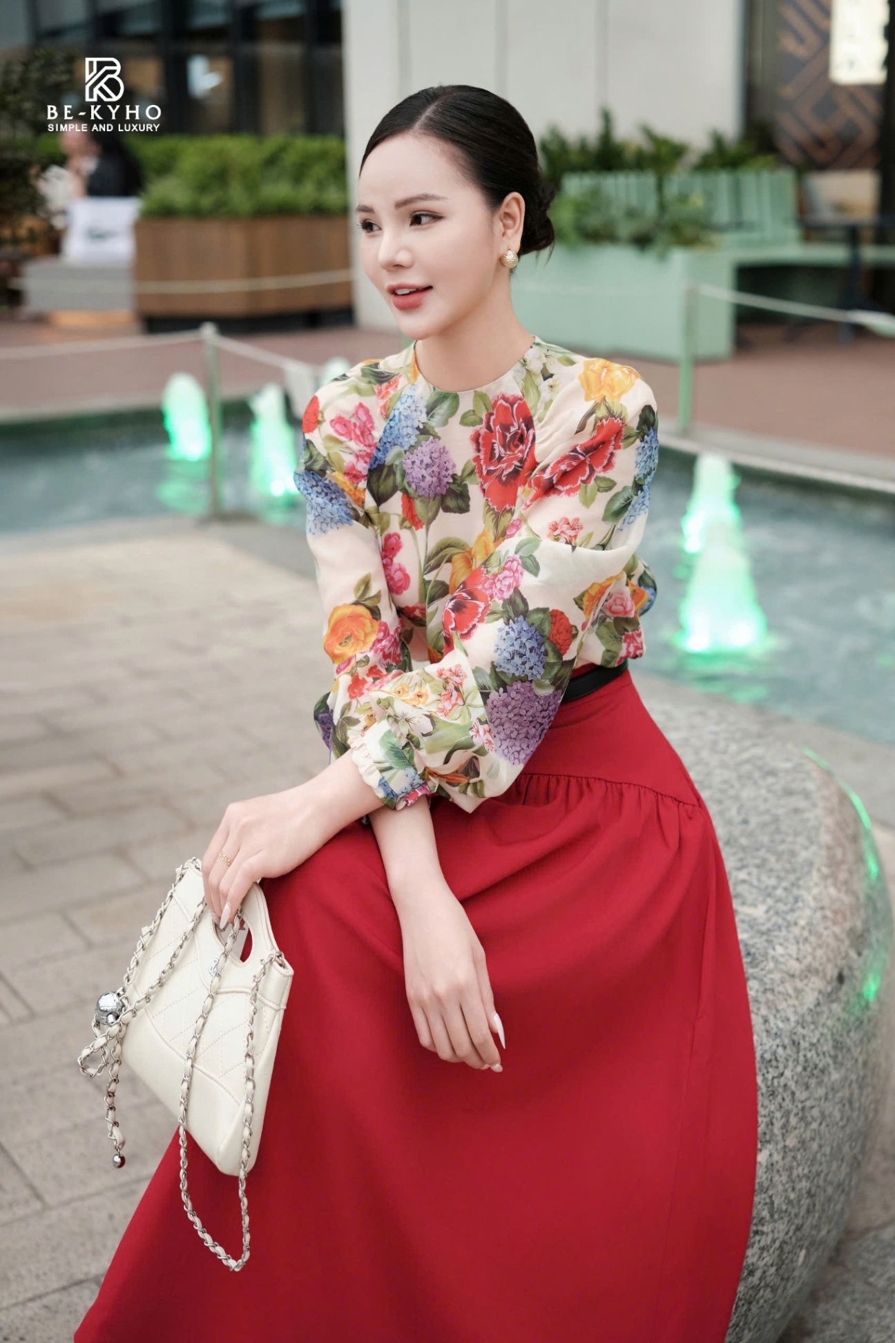 Sơ mi hoa ngũ sắc