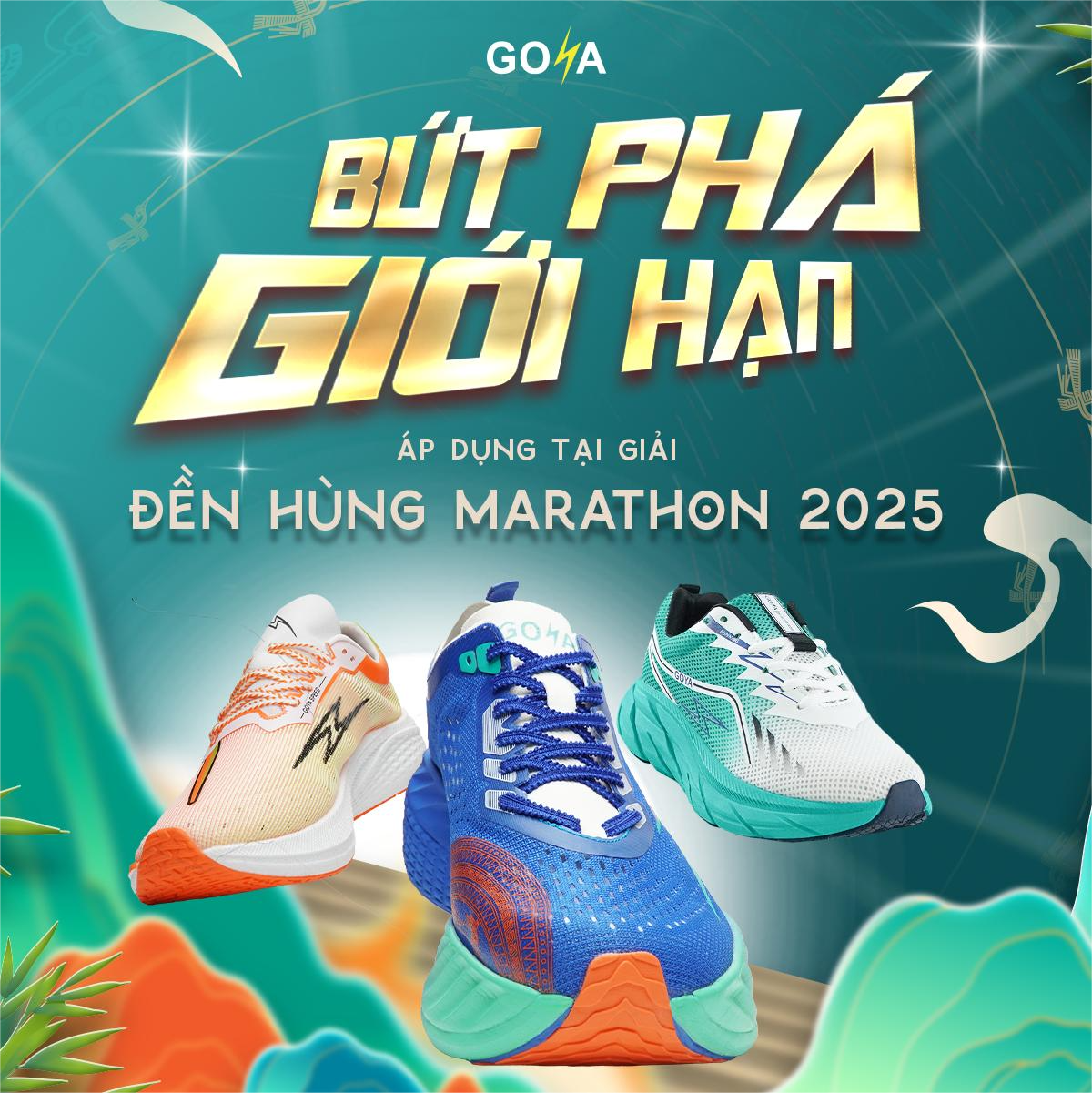 BỨT PHÁ GIỚI HẠN CÙNG GOYA TẠI ĐỀN HÙNG MARATHON 2025