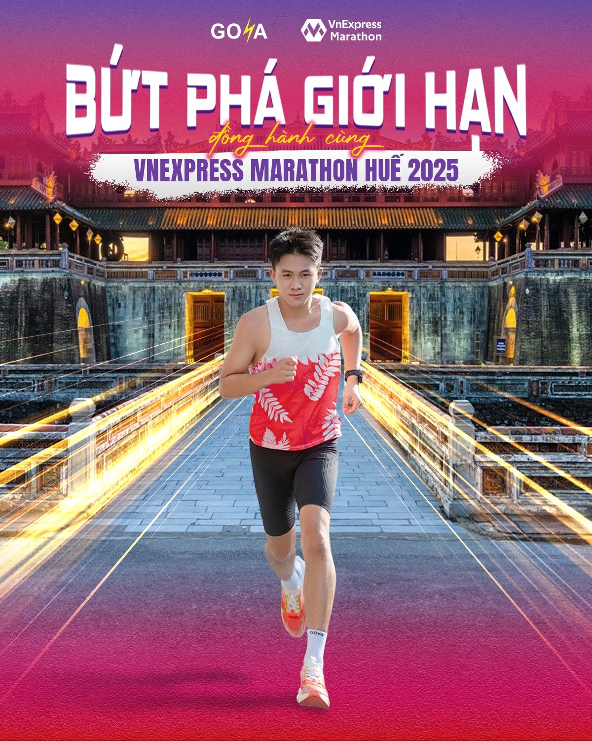 BỨT PHÁ GIỚI HẠN CÙNG GOYA TẠI VNEXPRESS MARATHON HUẾ 2025