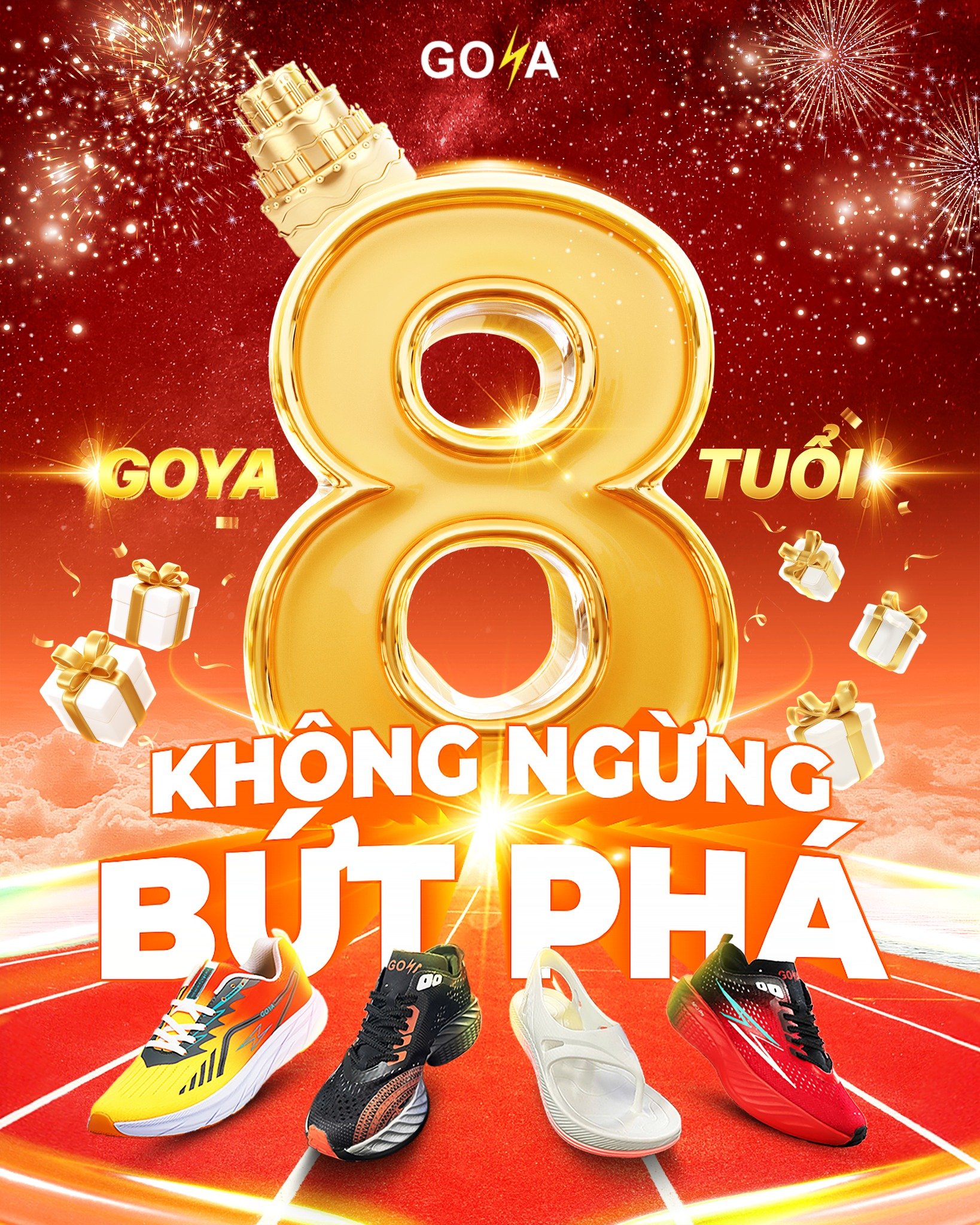 GOYA 8 TUỔI: HÀNH TRÌNH BỨT PHÁ GIỚI HẠN CỦA GIÀY VIỆT