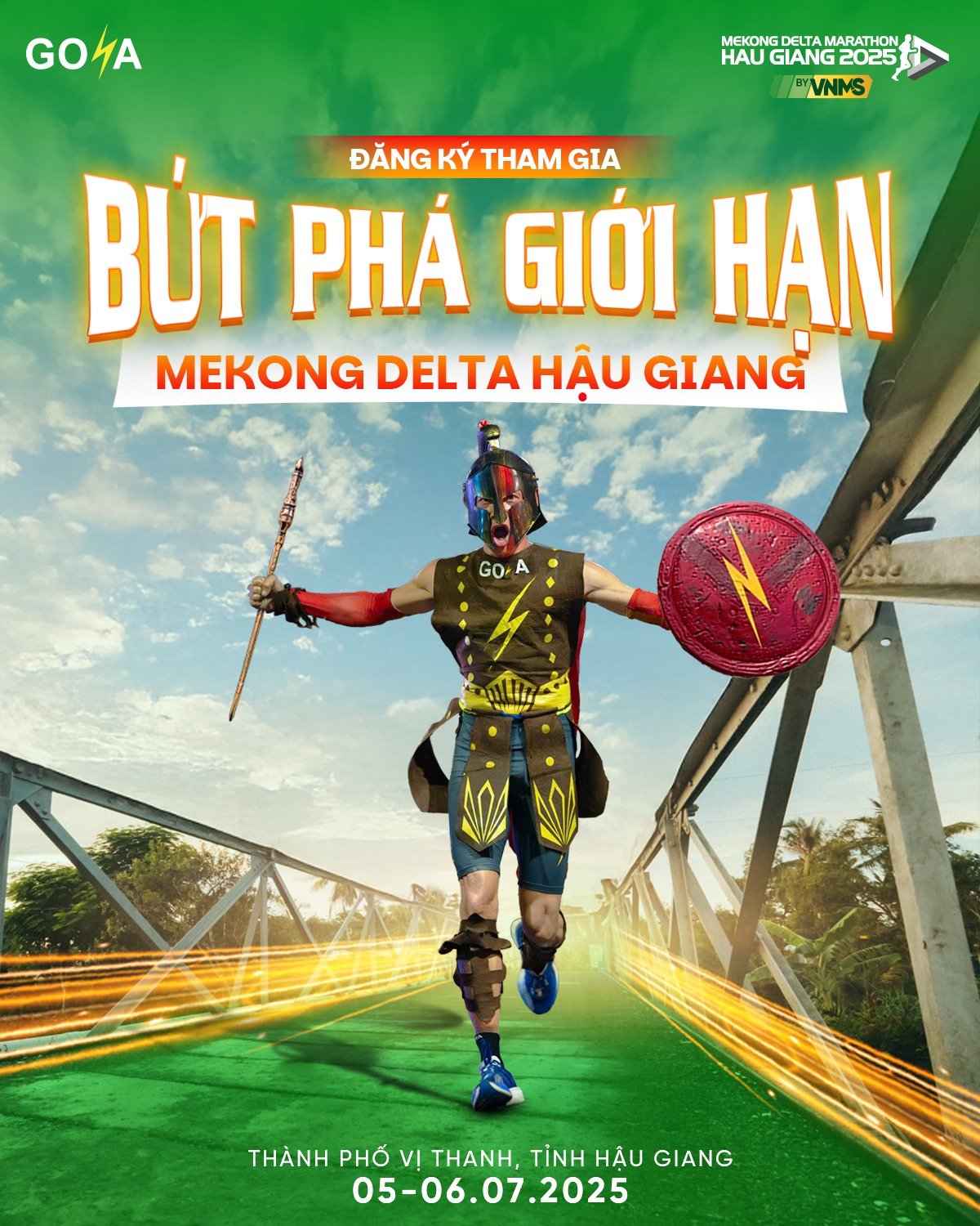 Mekong Delta International Marathon Hậu Giang 2025: Mở Cổng Đăng Ký Bứt Phá Giới Hạn Với GOYA