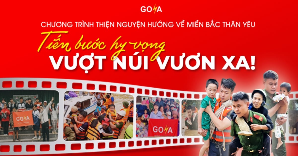 Sự kiện Bước Chạy Hy Vọng - Vượt Bão Yagi Cùng GOYA