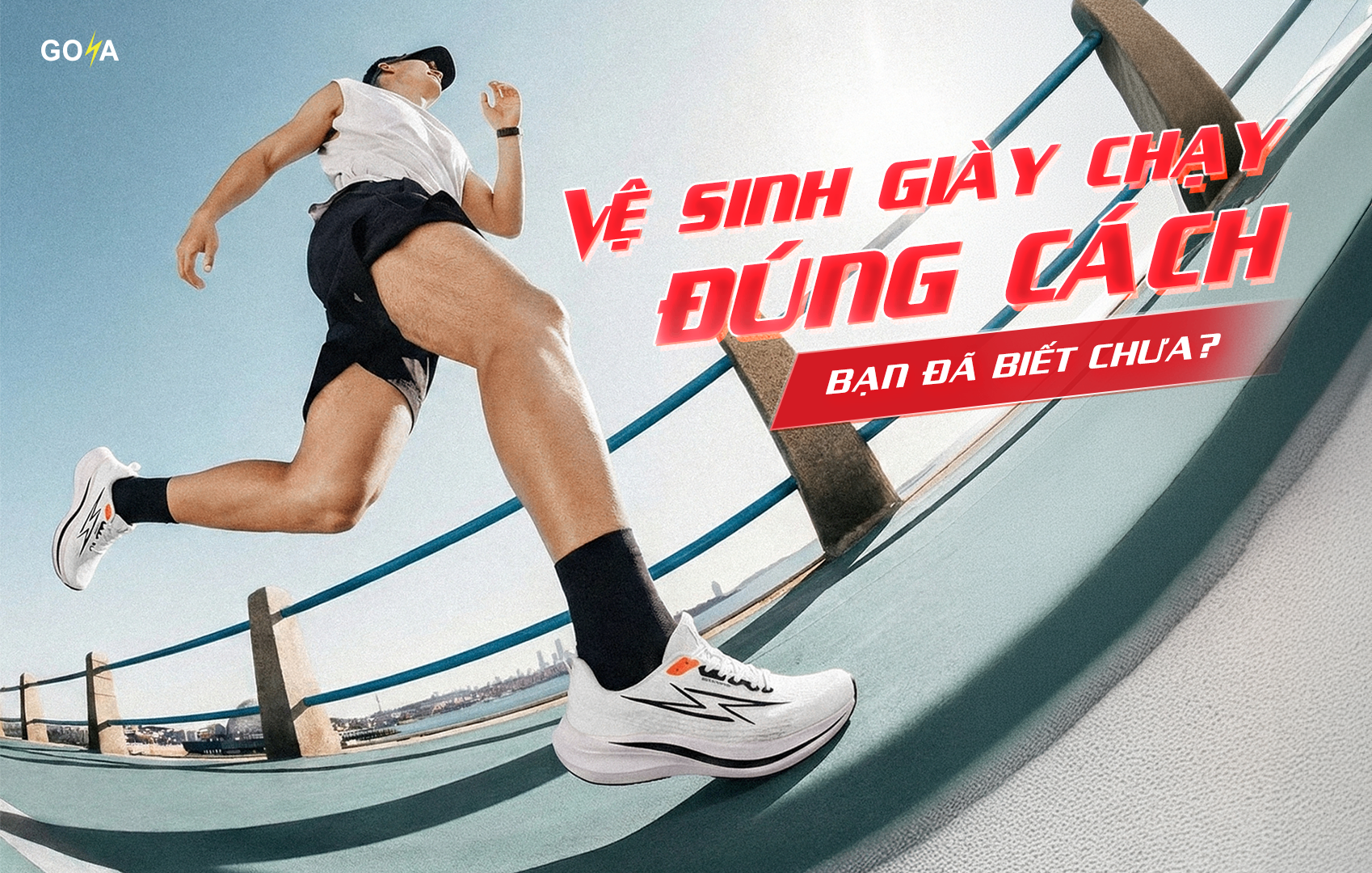 Vệ sinh giày chạy bộ đúng cách! Bạn đã biết chưa ?