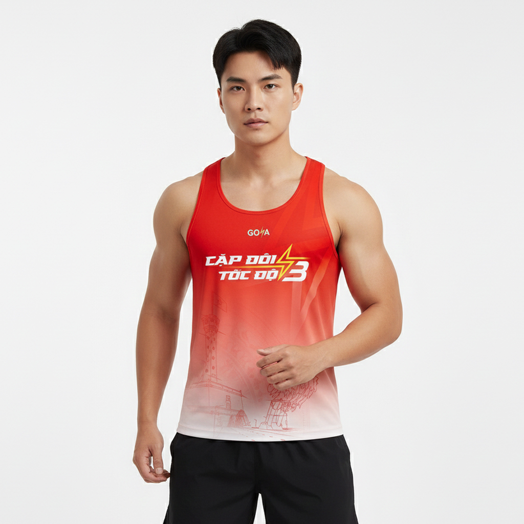 Áo Thun Thể Thao Goya Singlet Cặp Đôi Tốc Độ Nam