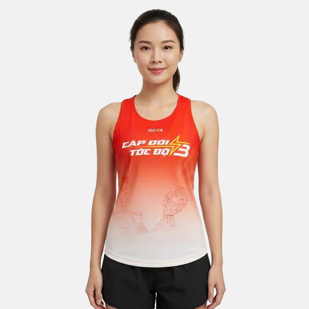 Áo Thun Thể Thao Goya Singlet Cặp Đôi Tốc Độ Nữ