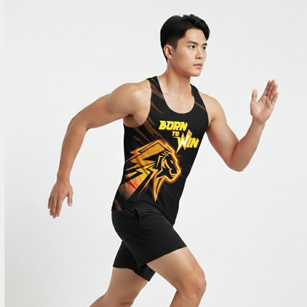 ÁO SINGLET GOYA BORN TO WIN