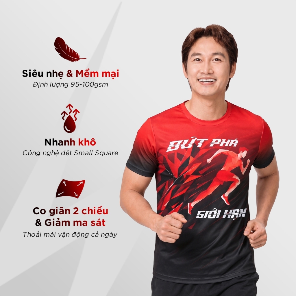 ÁO T-SHIRT BỨT PHÁ GIỚI HẠN NAM V4