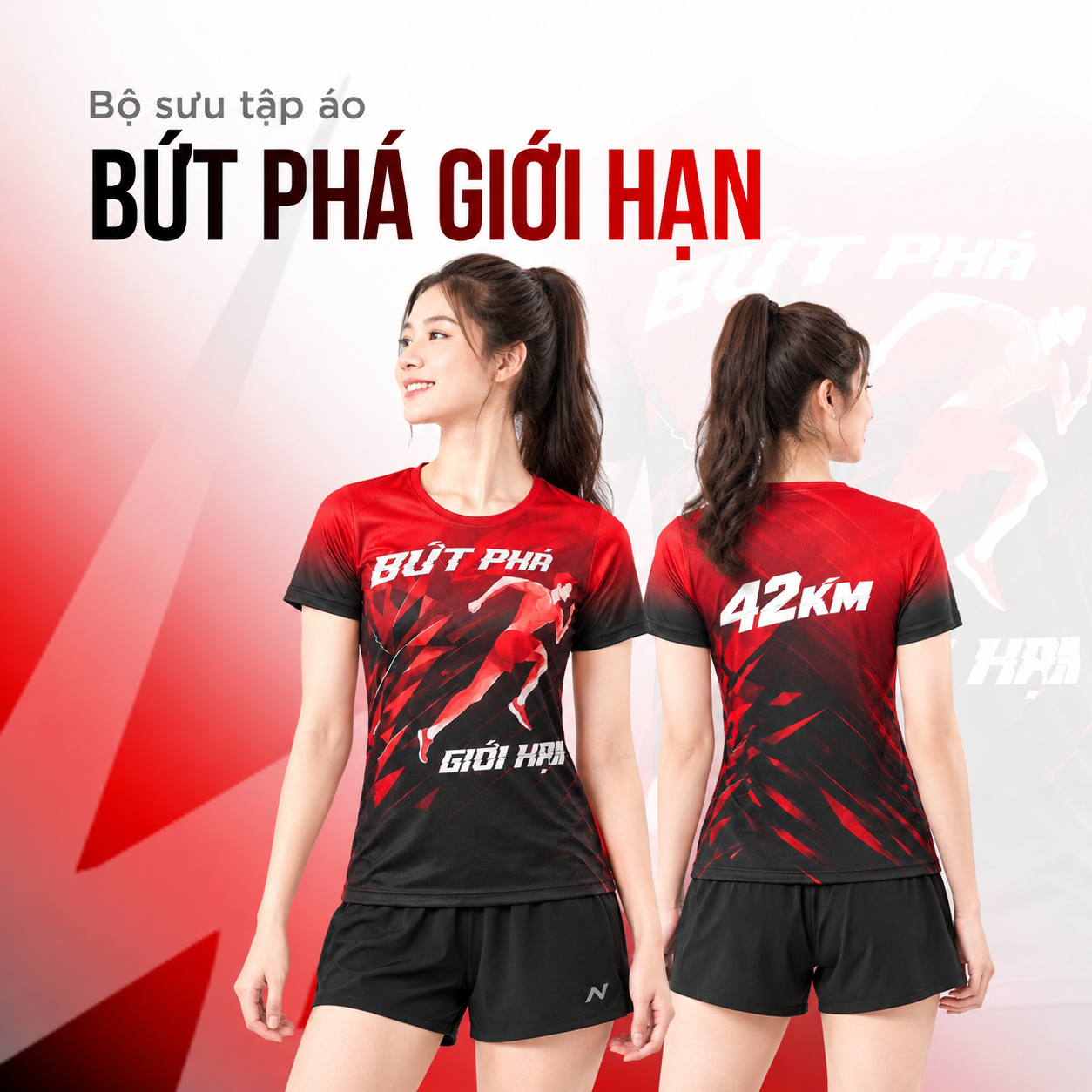 ÁO T-SHIRT BỨT PHÁ GIỚI HẠN NỮ V4