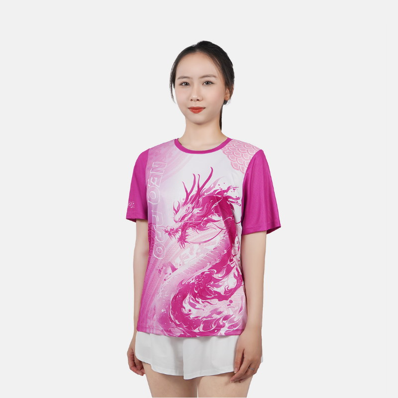 ÁO T-SHIRT GOYA NEO PRO NỮ - Trắng tím
