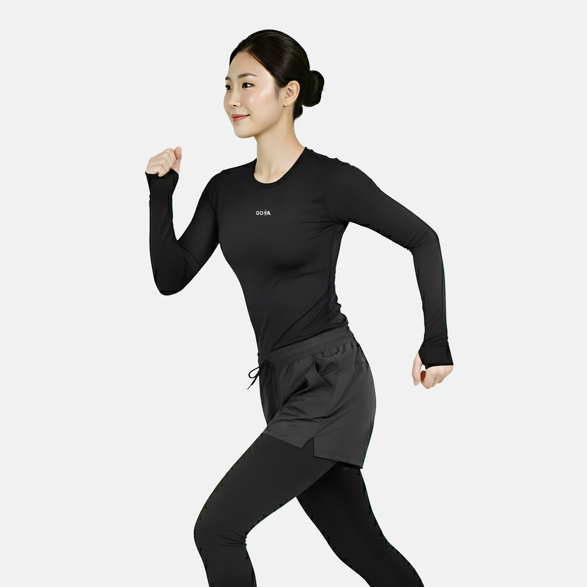 ÁO THỂ THAO GIỮ NHIỆT GOYA LEGGING CORE NỮ