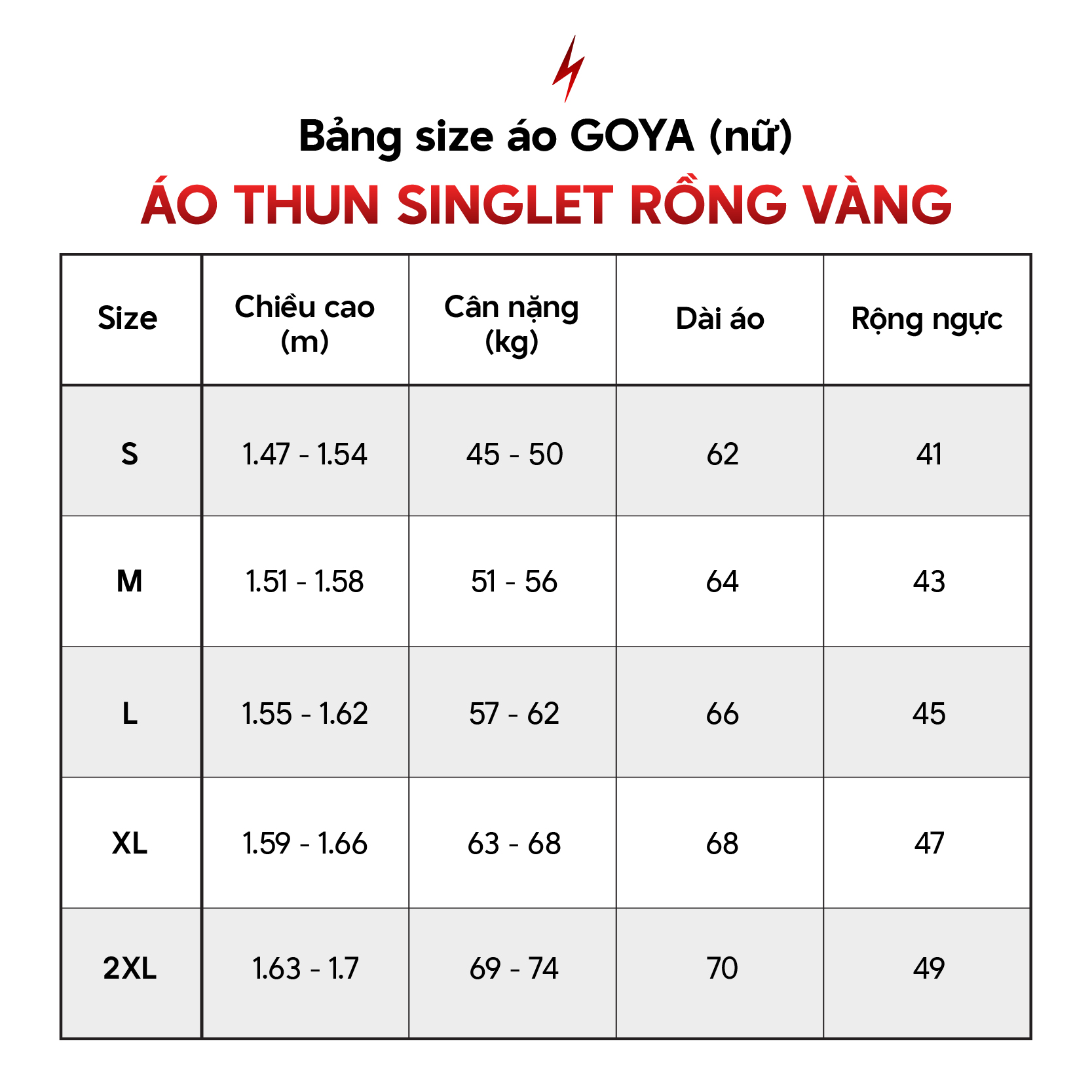 ÁO THỂ THAO SINGLET GOYA DRAGON NỮ