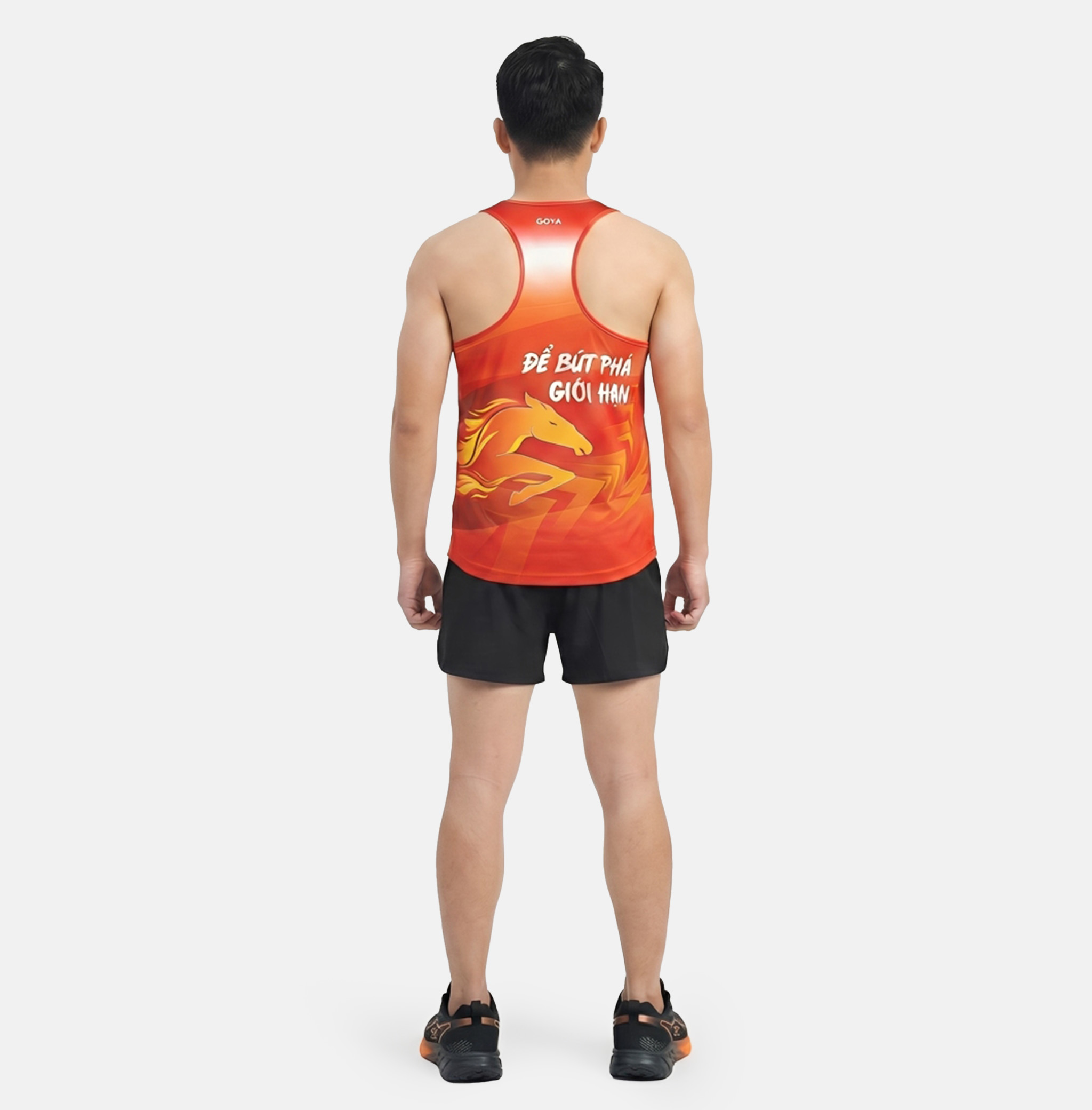 ÁO THỂ THAO SINGLET VIỀN GOYA POWER HORSE