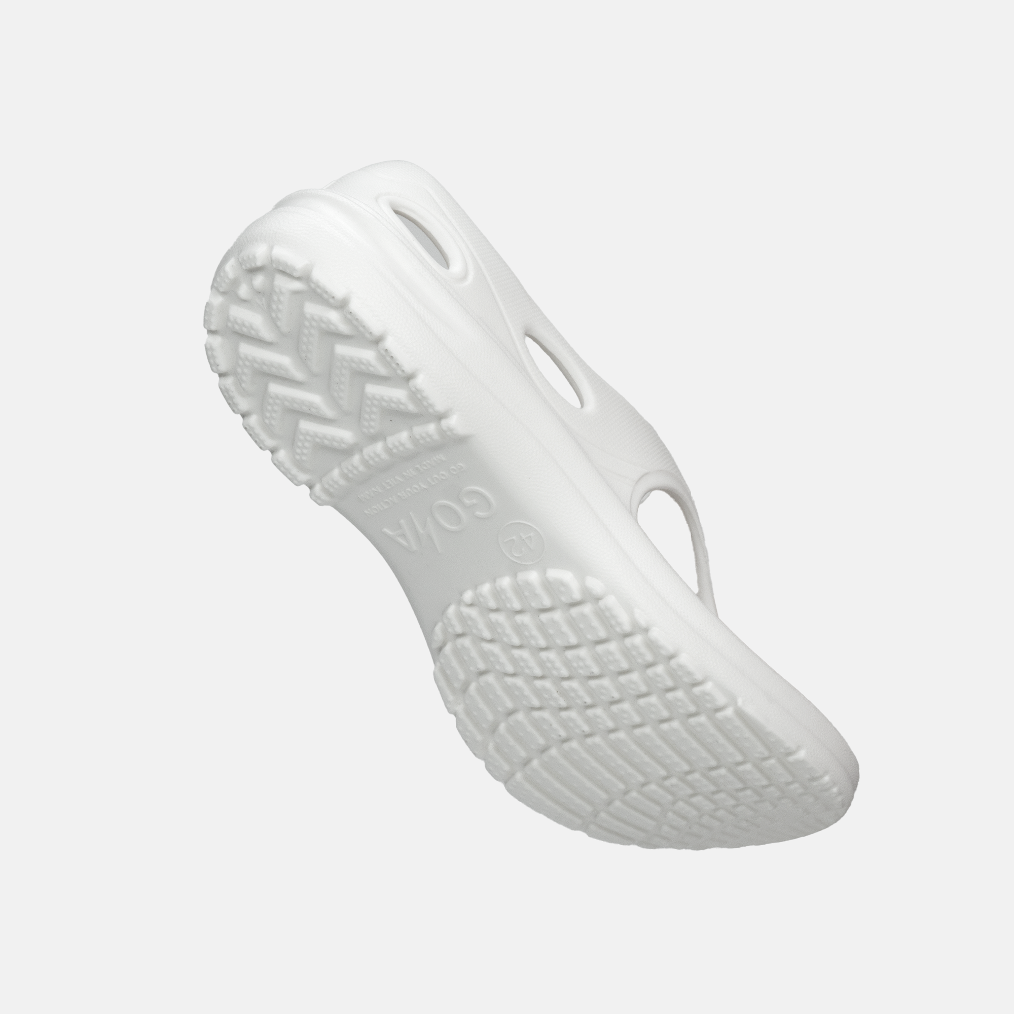 DÉP CHẠY BỘ GOYA SANDAL PLUS - TRẮNG
