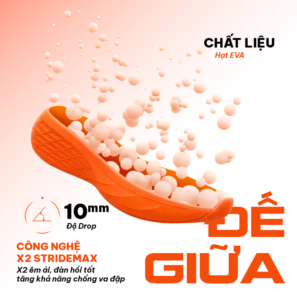 GIÀY CHẠY BỘ GOYA DAILY MAX - CAM