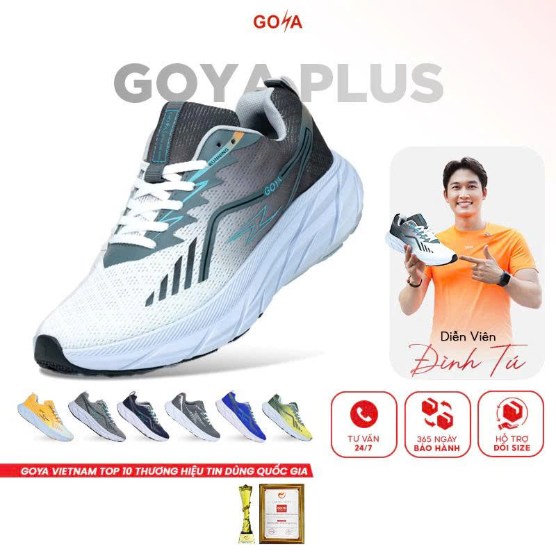 GIÀY CHẠY BỘ GOYA PLUS - XANH BIỂN