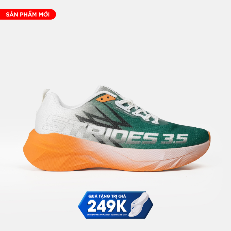 GIÀY CHẠY BỘ GOYA STRIDES 3.5 - ARMY