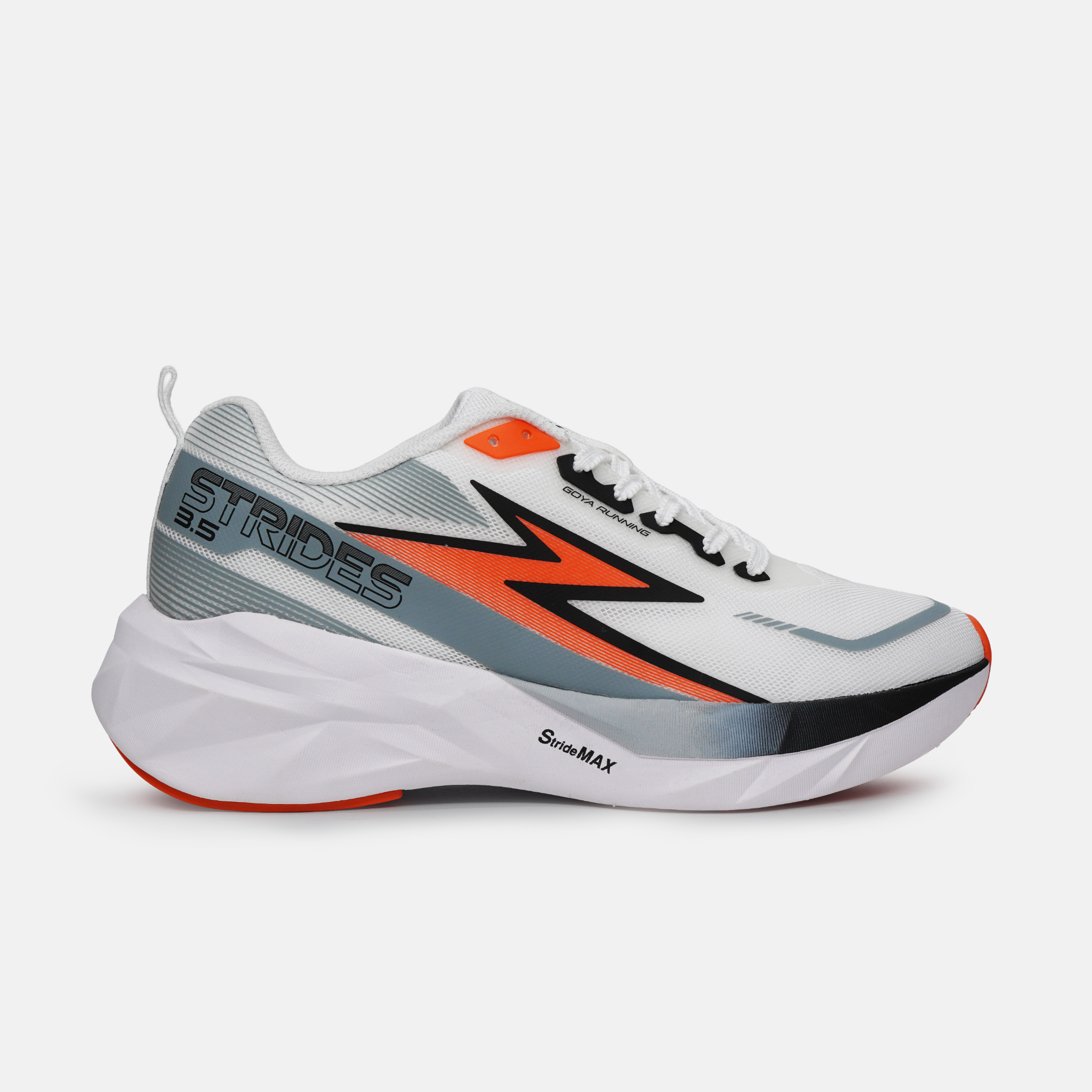 GIÀY CHẠY BỘ GOYA STRIDES 3.5 - XÁM CAM