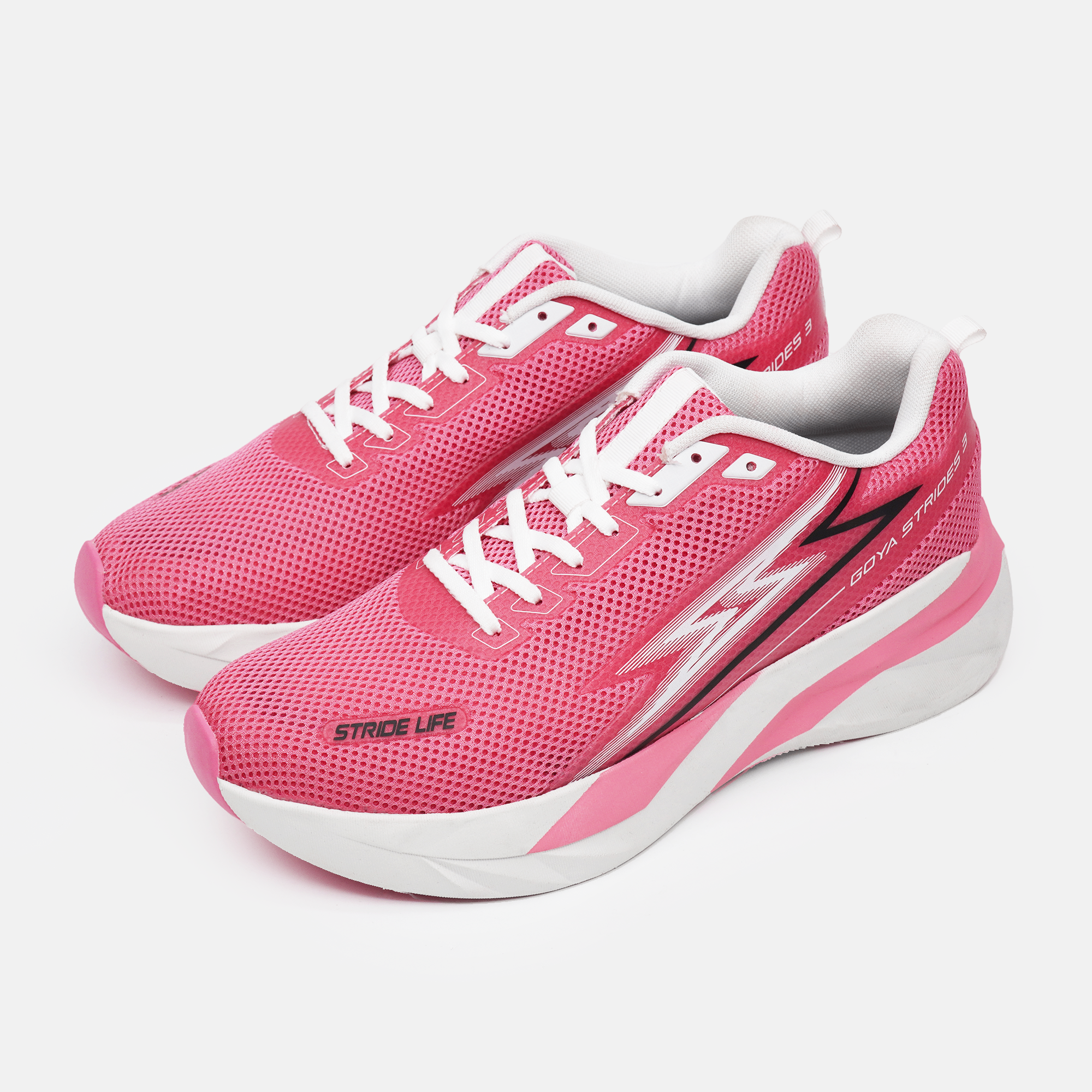 GIÀY CHẠY BỘ GOYA STRIDES 3 - HỒNG