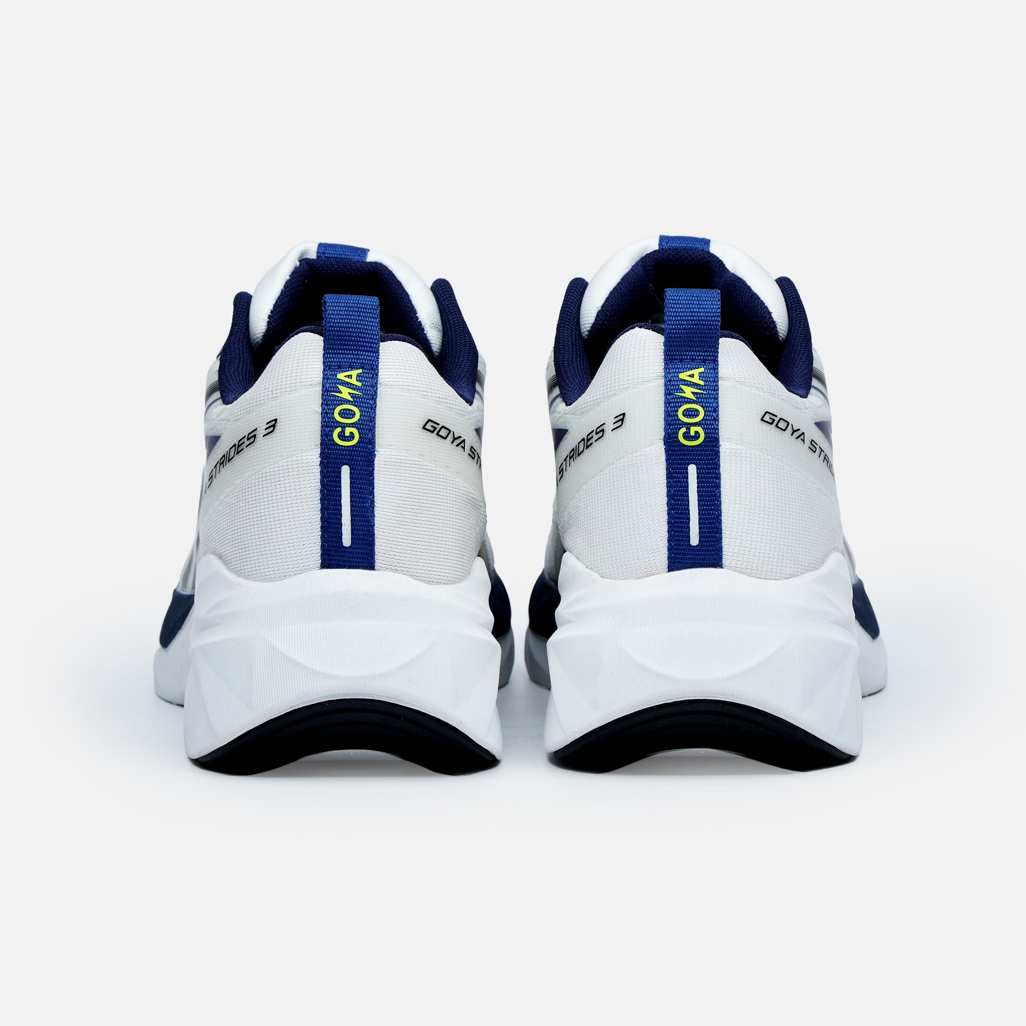 GIÀY CHẠY BỘ GOYA STRIDES 3 - TRẮNG KEM
