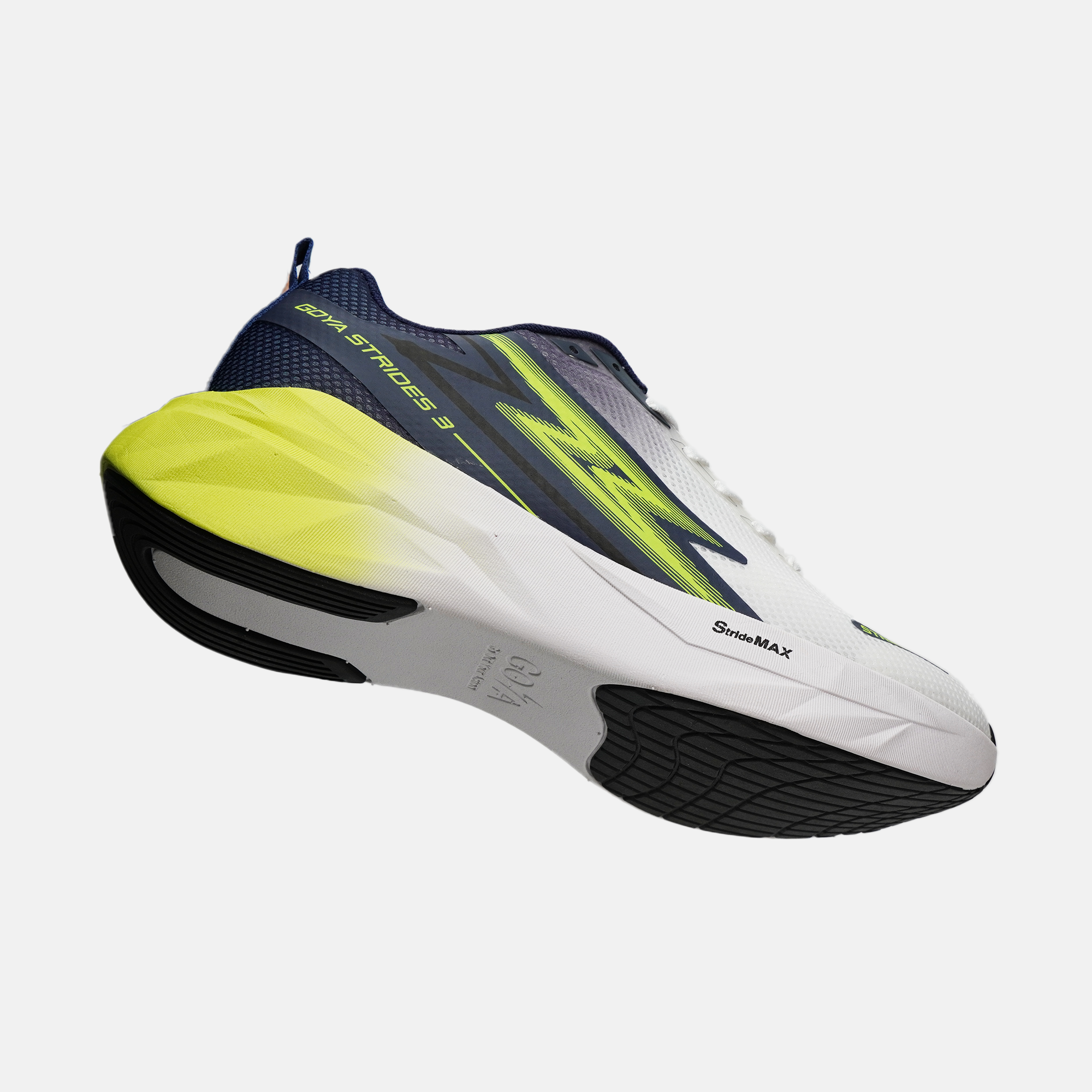 GIÀY CHẠY BỘ GOYA STRIDES 3 - XÁM NEON