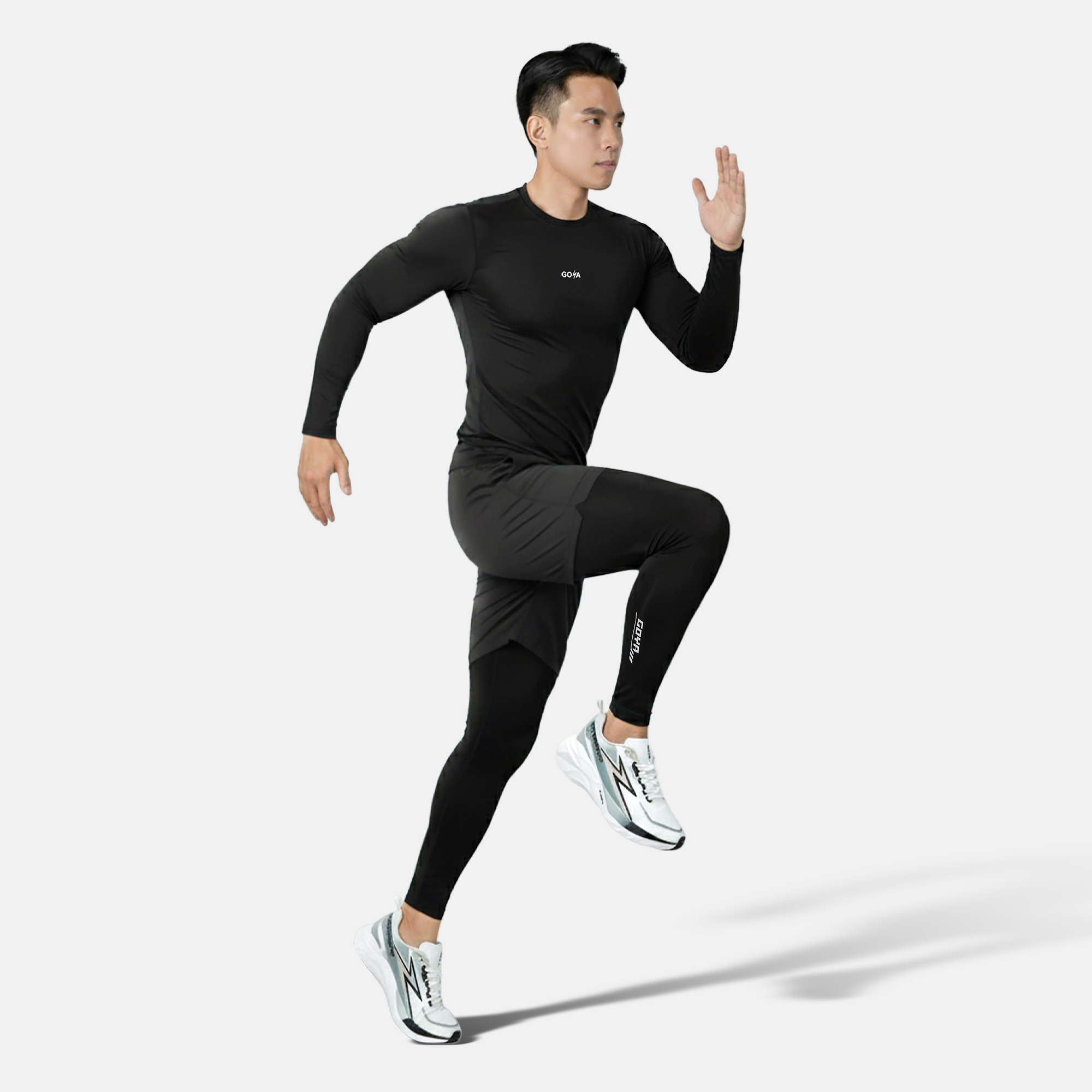 QUẦN THỂ THAO GIỮ NHIỆT GOYA LEGGING POWER FLEX NAM