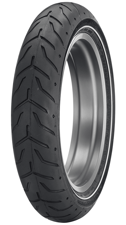 LỐP TRƯỚC DUNLOP HD 130/70B18M/C 63H TL D408F