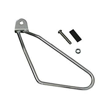 KÍP BẮT TÚI DA HIỆU KIJIMA MÀU CHROME LẮP HD SPORTSTER 2004 - 2009