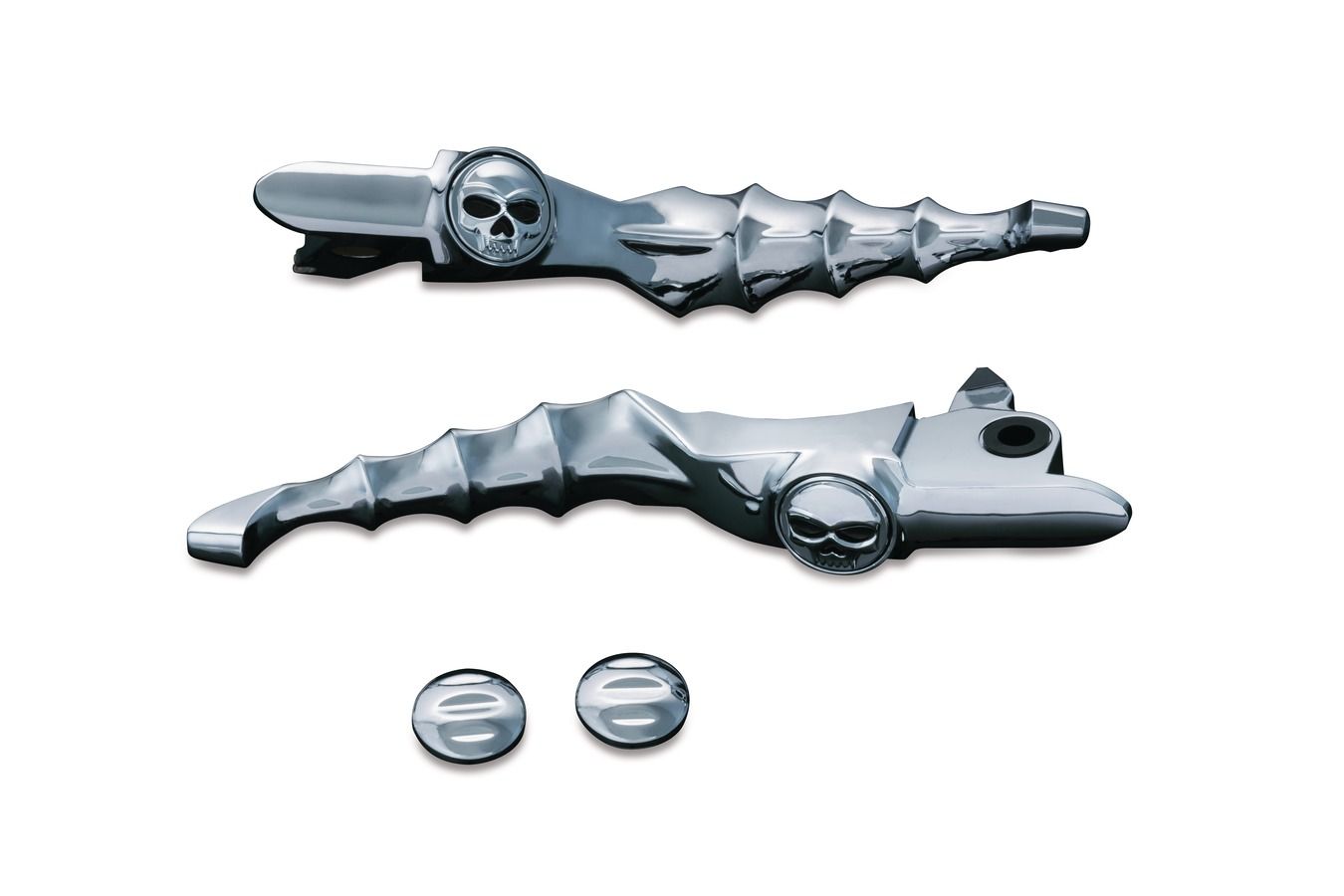 TAY PHANH ,CÔN HIỆU KURYAKYN MÀU CHROME LẮP TOURING 2008 - 2013 CÔN DÂY
