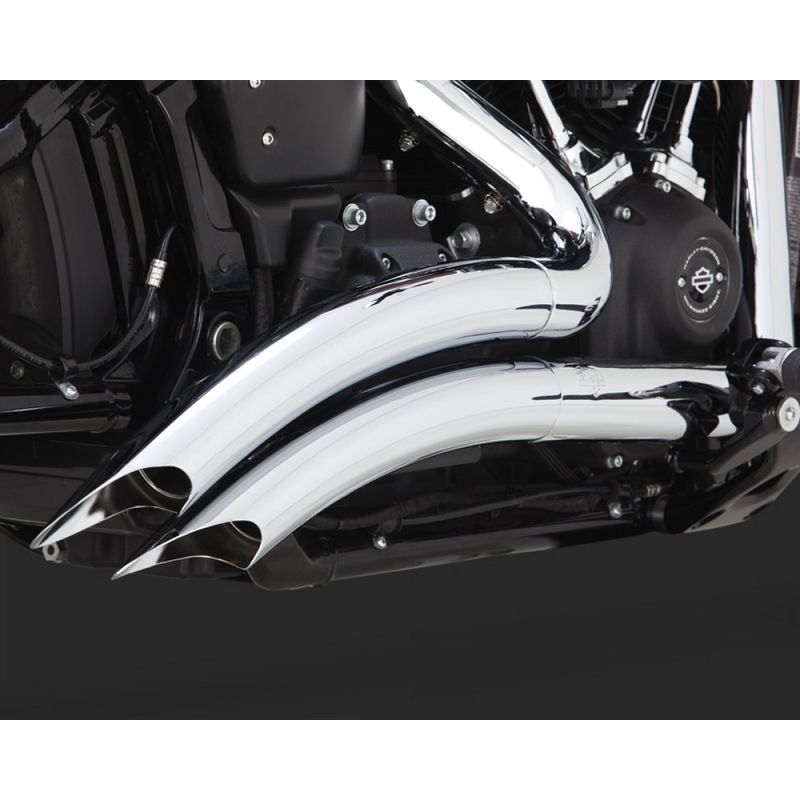 PÔ VANCE HINES FULL SYTEM MÀU CHROM LẮP HD SOFTAIL 2018 - 2020