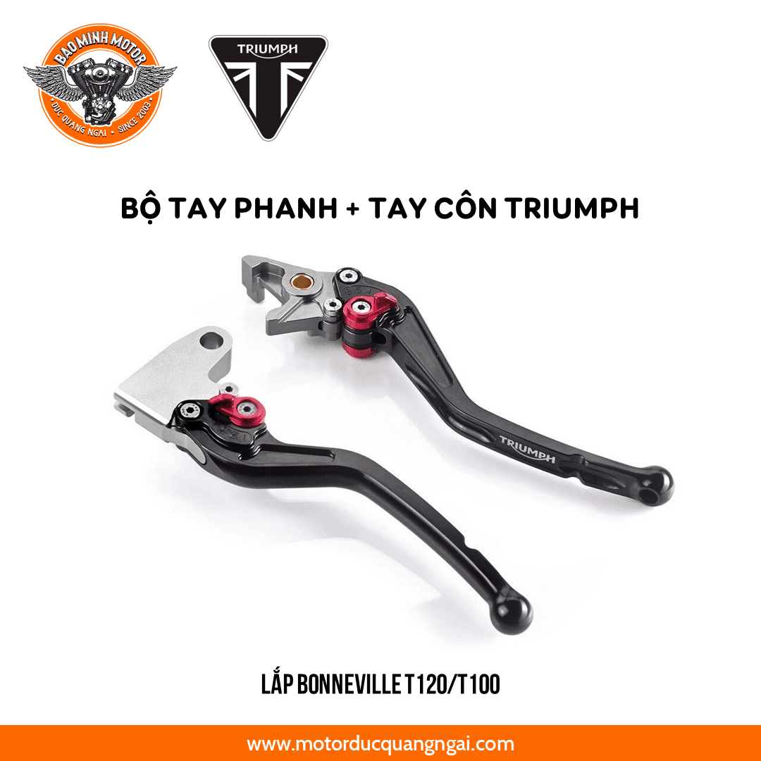 TAY PHANH + TAY CÔN ĐỘ LẮP TRIUMPH T100, T120