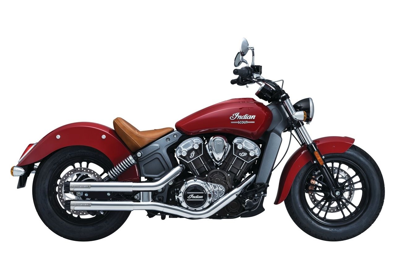 PÔ KURYAKYN SLIP-ONS XE INDIAN SCOUT '15-'18 MÀU CHROME