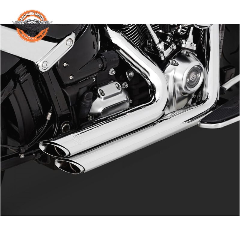 PÔ VANCE HINES FULL SYSTEM MÀU CHROME LẮP HD SOFTAIL 2018 - 2021 ( XEM MT )