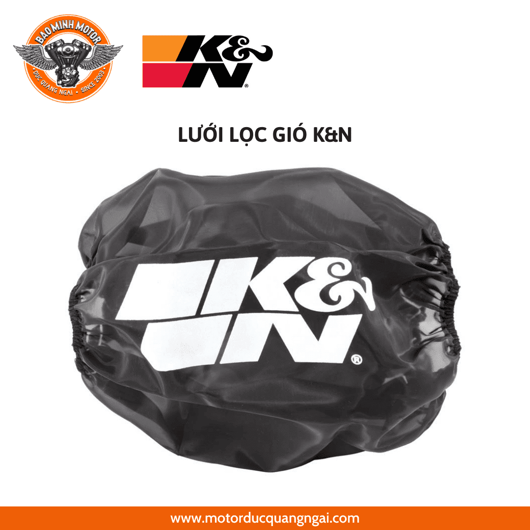 LƯỚI LỌC GIÓ K&N XE HD-0800DK