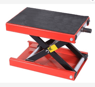 KÍCH NÂNG XE MOTOR HIỆU AX TONE MÀU ĐỎ