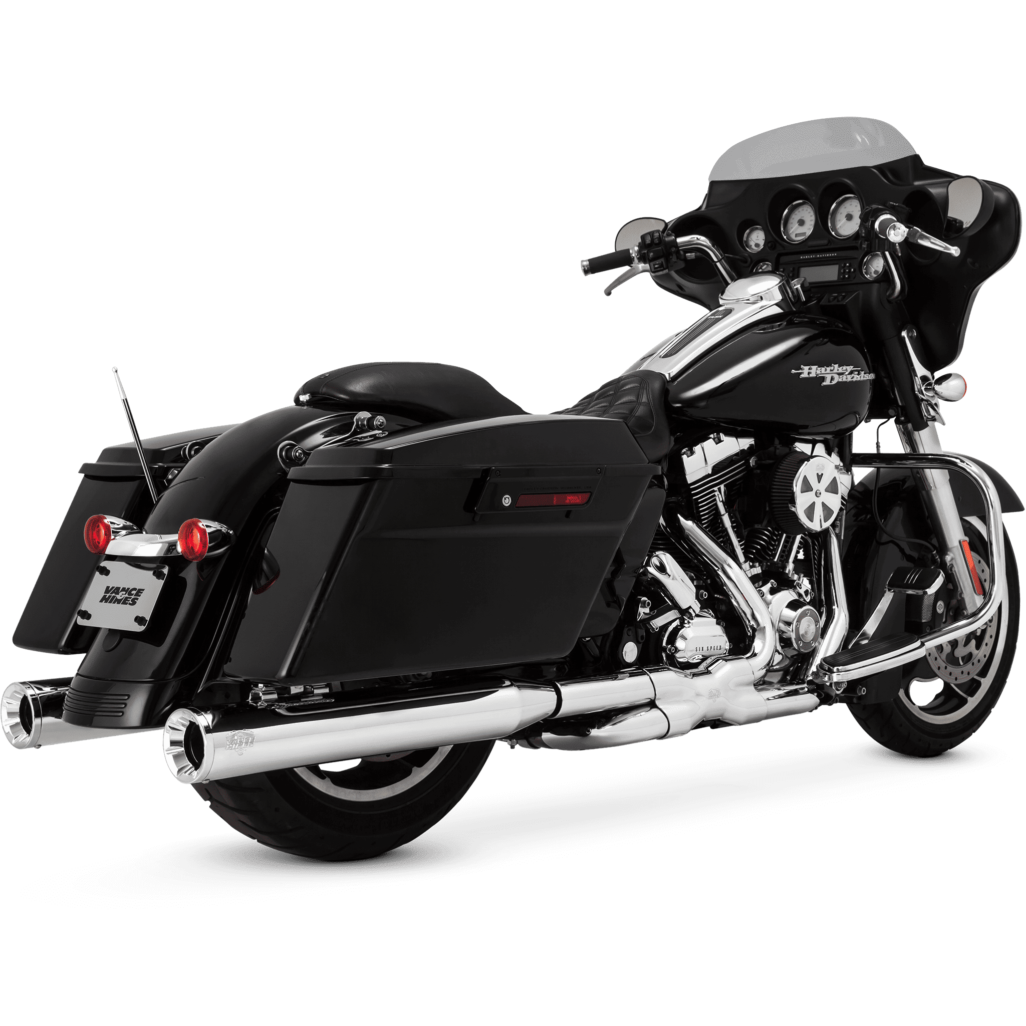 PÔ VANCE HINES 4 INCH MÀU CHROME LẮP HD TOURING 2017 - 2020