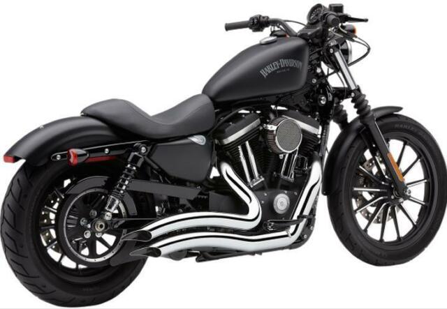 PÔ COBRA MÀU CHROME FULL SYSTEM LẮP CHO SPORTSTER 2014-2020