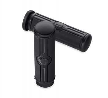 ĐÔI TAY NẮM GA CƠ HIỆU HD MÀU ĐEN HÌNH ĐẦU LÂU LẮP SPORTSTER