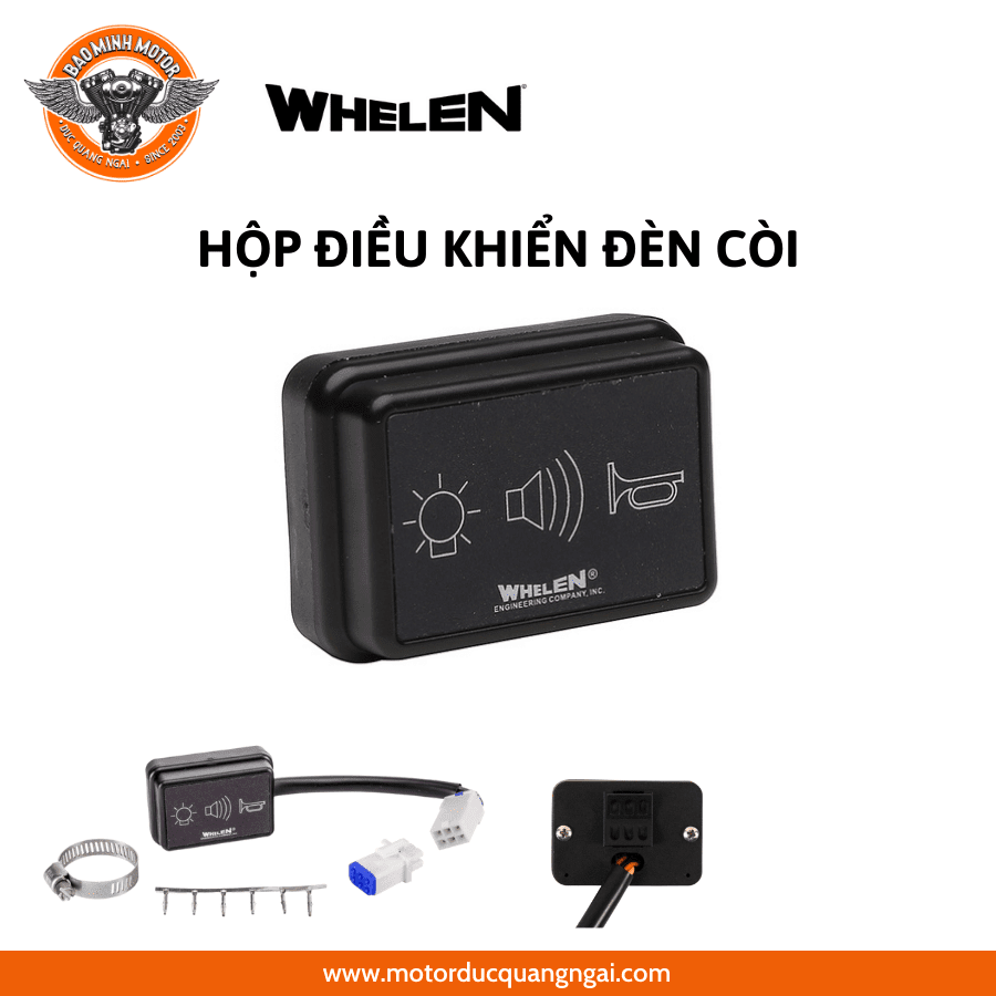 HỘP ĐIỀU KIỂN ĐÈN CÒI HIỆU WHELEN