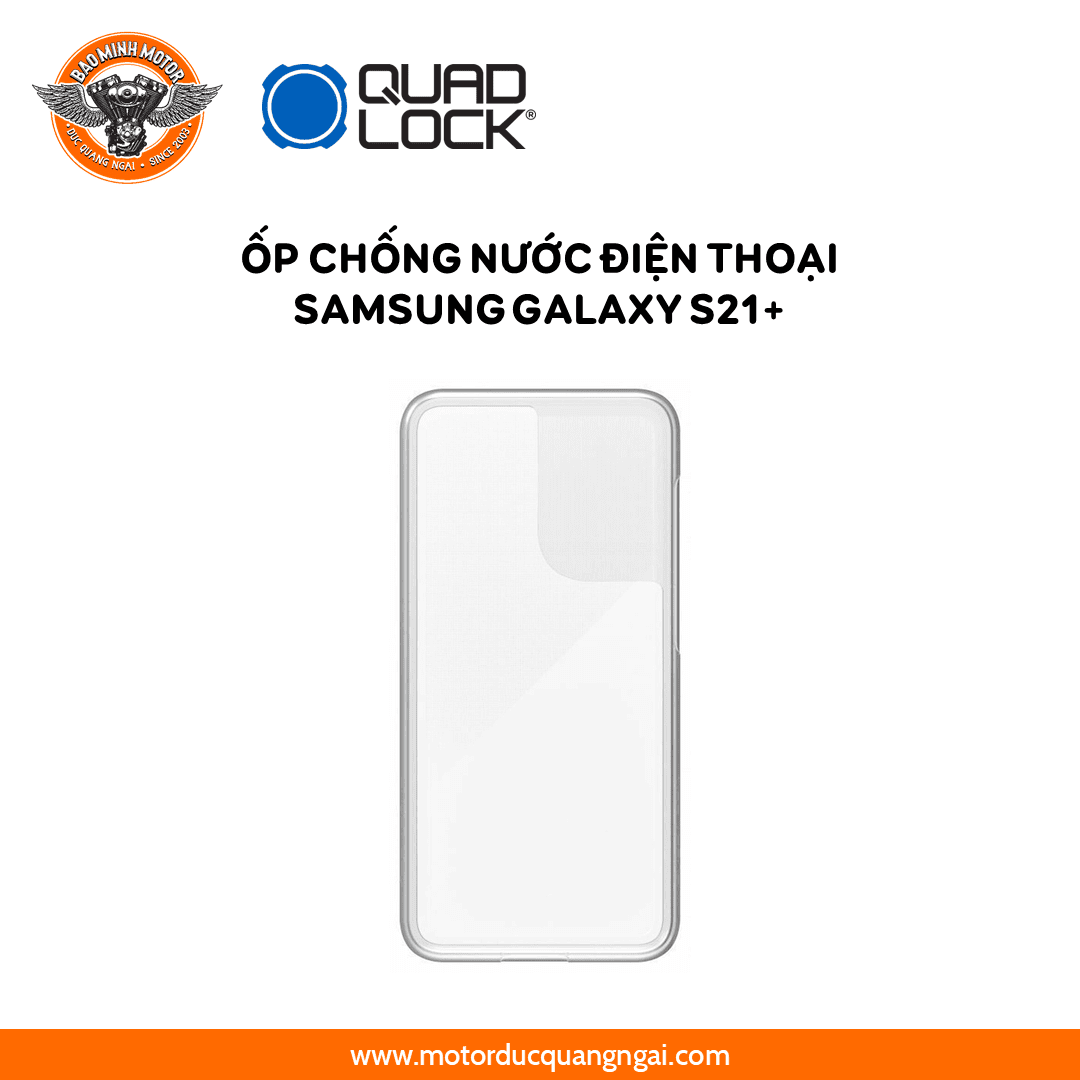 ỐP CHỐNG NƯỚC  ĐIỆN THOẠI SAMSUNG GALAXY S21+  HIỆU QUAD LOCK MÀU TRẮNG