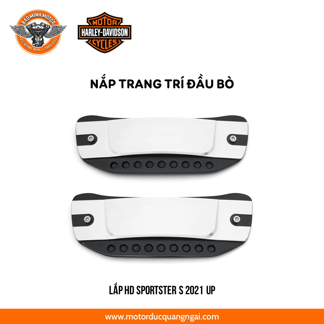 NẮP TRANG TRÍ ĐẦU BÒ HIỆU HD LẮP SPORTSTER S 2021 UP