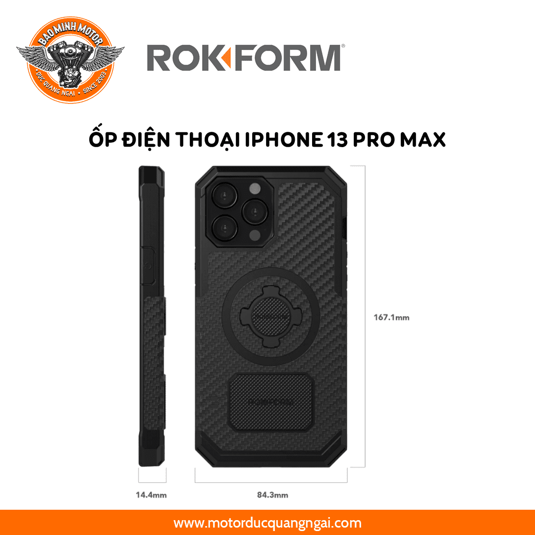 ỐP ĐIỆN THOẠI HIỆU ROKFORM  IPHONE 13 PRO MAX